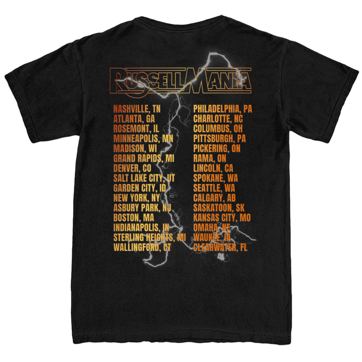 RussellMania Tour Tee